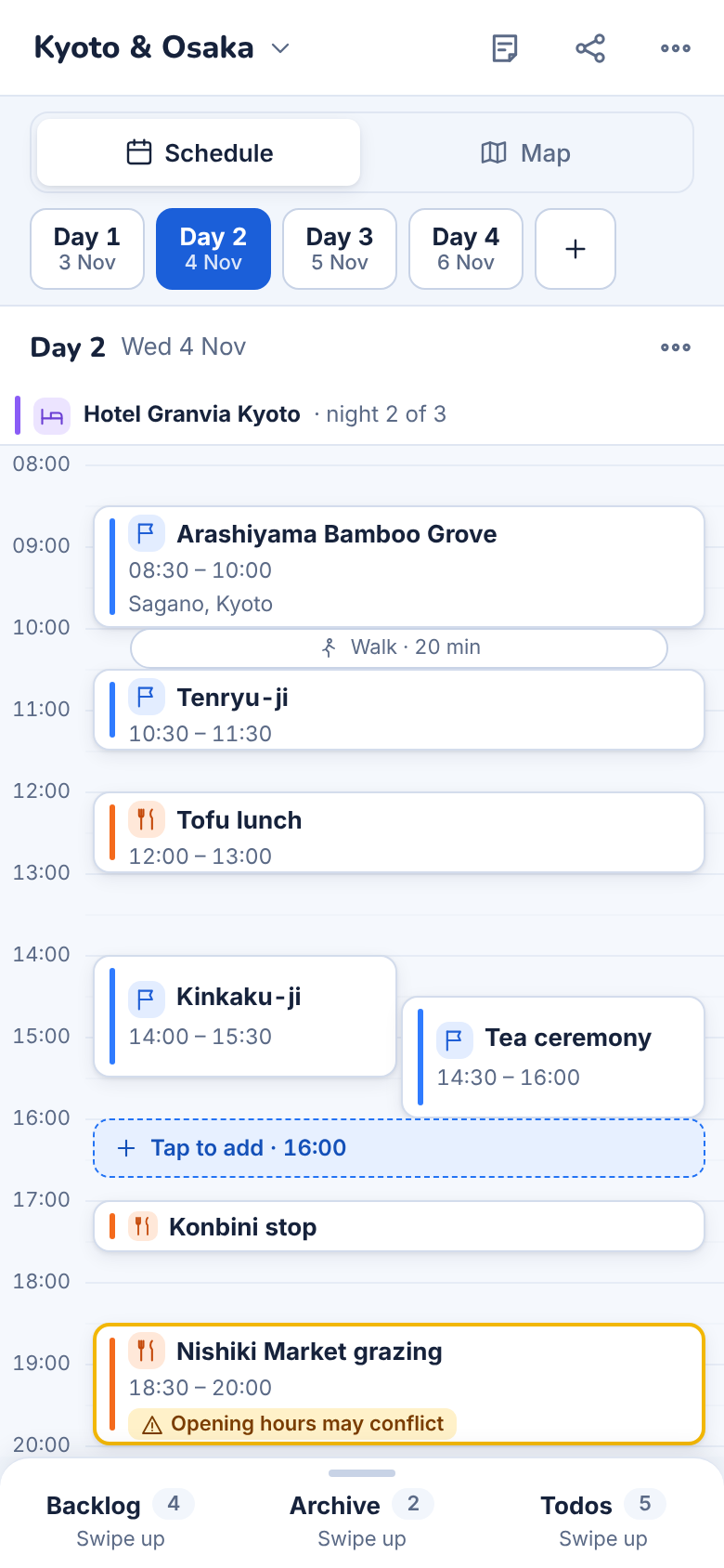 Phone workspace